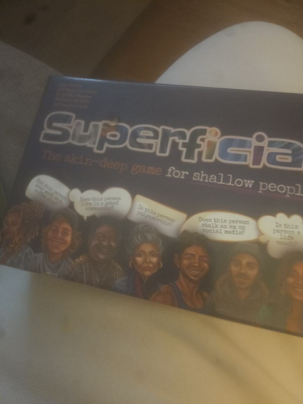 NEW Superficial The Skin Deep Game for Shallow People Party Card Game